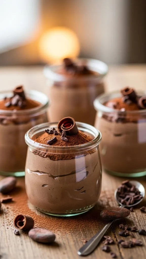 Vegan Hot Chocolate Mousse