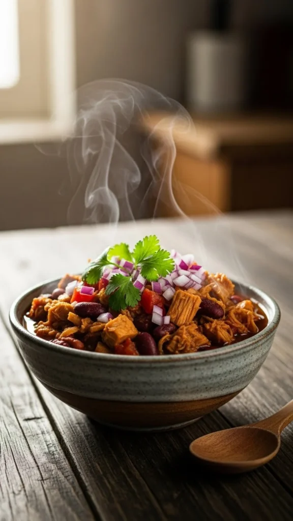 Vegan Jackfruit Chili