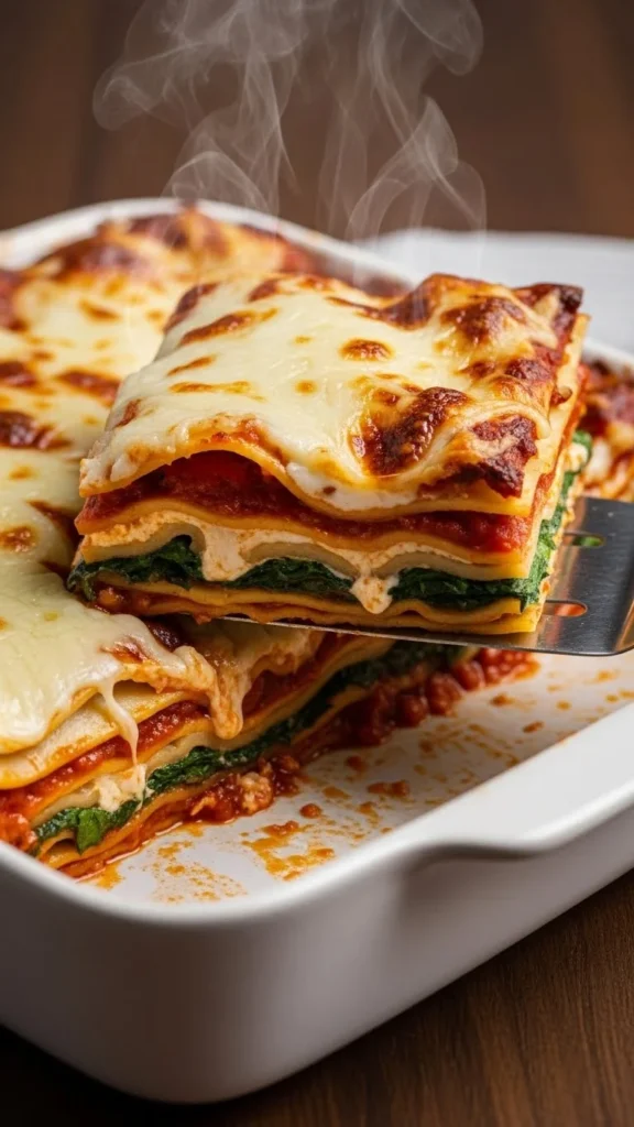 Vegan Spinach Lasagna