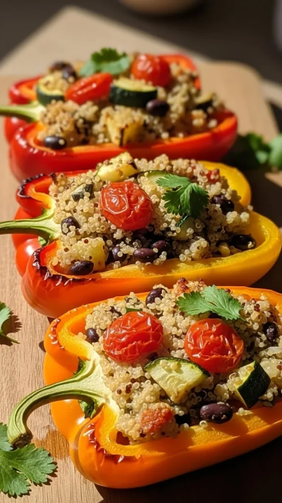 Vegan Stuffed Bell Peppers