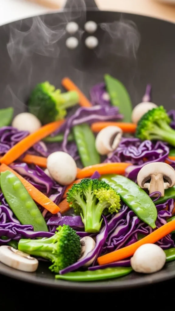  Vegetable Stir-Fry with Brown Rice