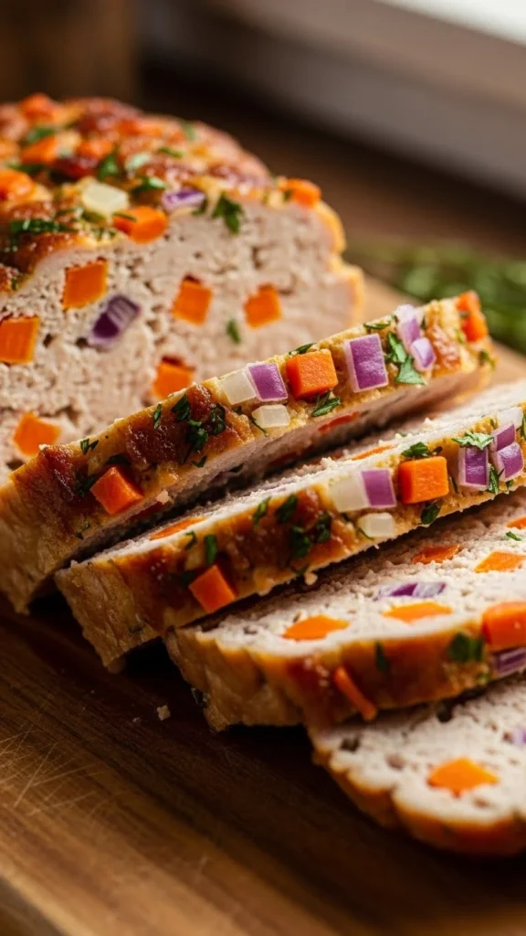 Veggie-Packed Turkey Loaf