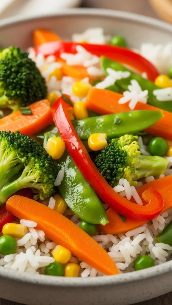  Veggie Stir-Fry Rice
