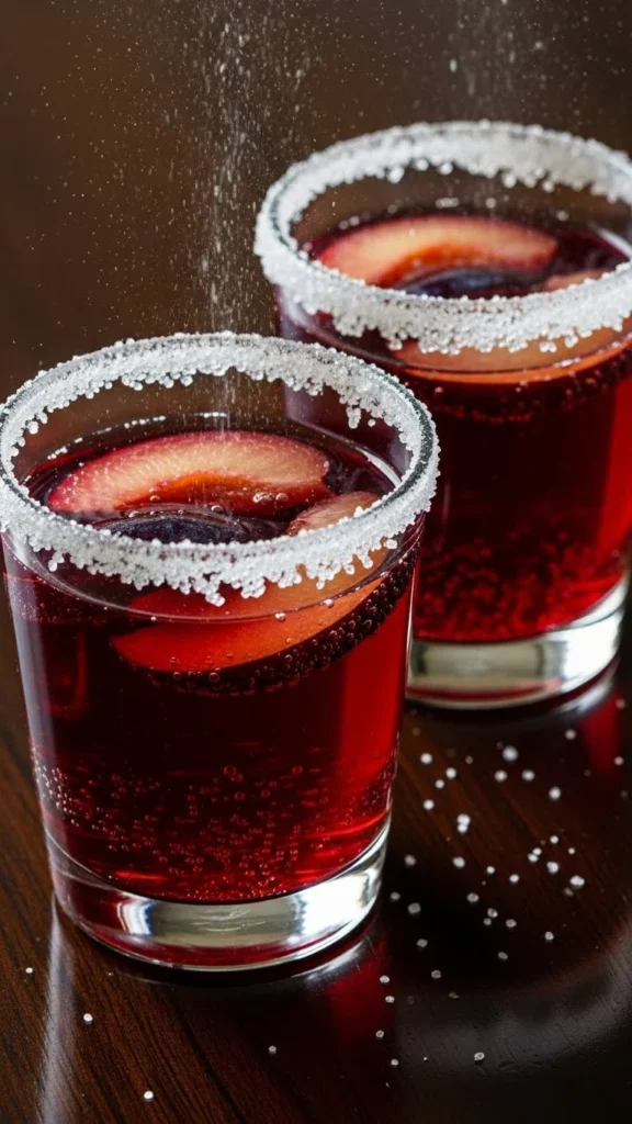 Winter Plum Fizz