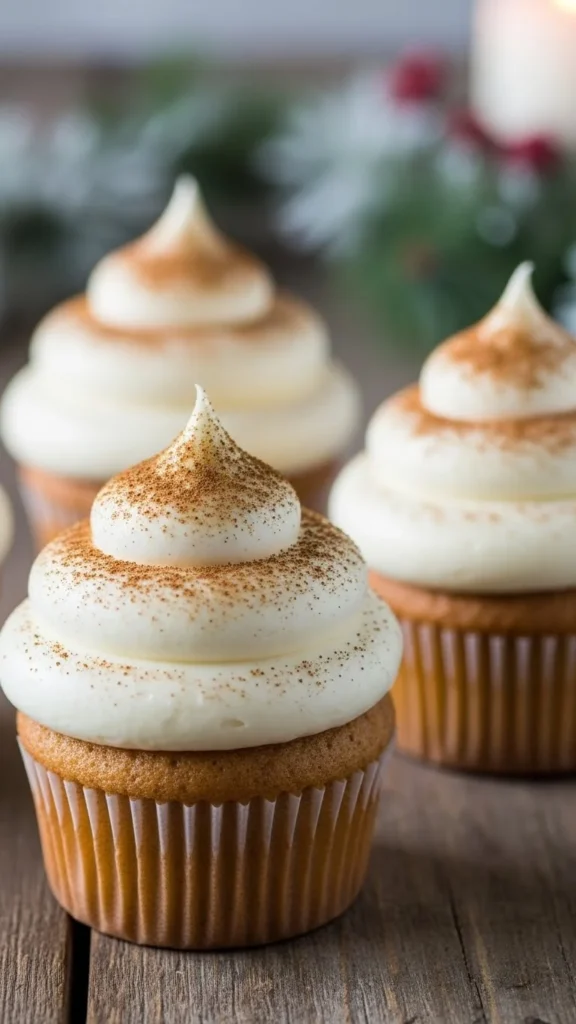 Winter Spice Cupcakes