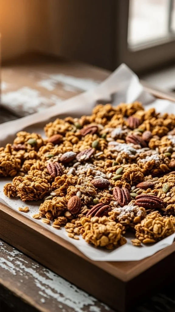 Winter Spice Granola