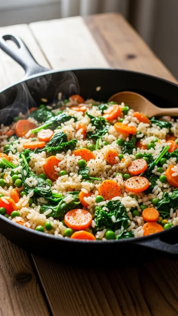 Winter Vegetable Fried Rice