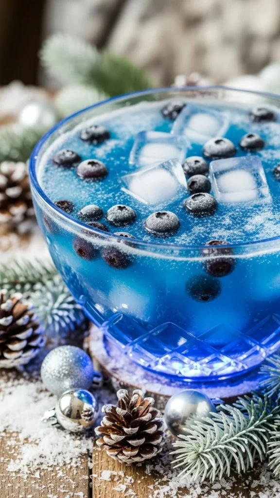 Winter Wonderland Blue Punch