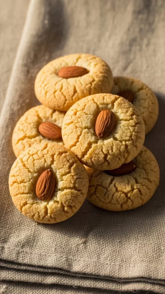 Almond Valentine Cookies