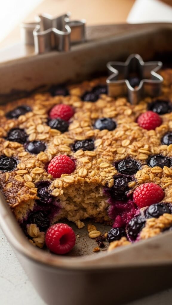 Baked Berry Oat Bowl