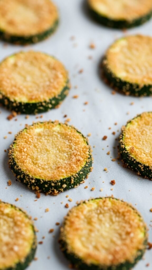 Baked Zucchini Coins