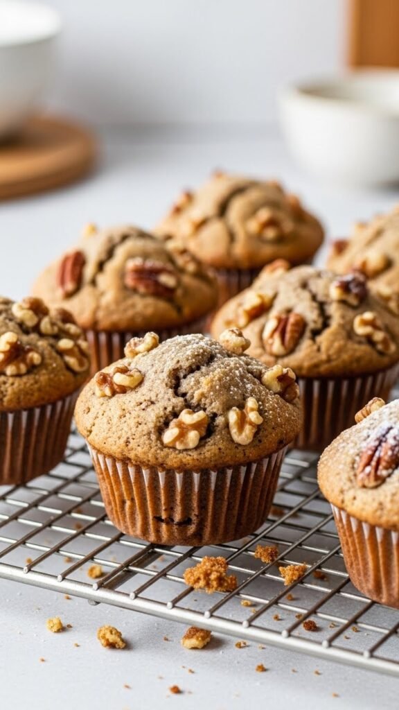 Banana Nut Breakfast Muffins