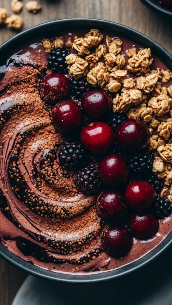 Cacao Cherry Smoothie Bowl