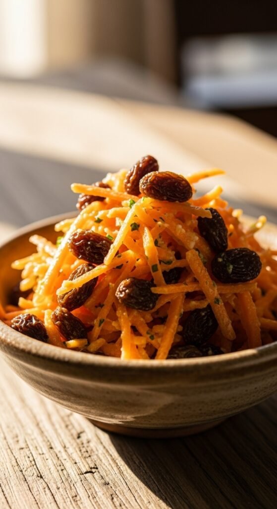 Carrot Raisin Spring Salad