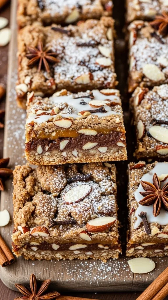 Chai Spice Almond Bars