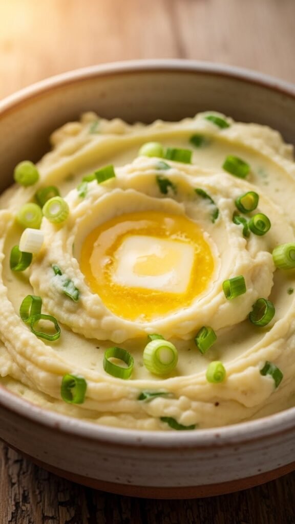 Champ-Style Mashed Potatoes (No Alcohol)