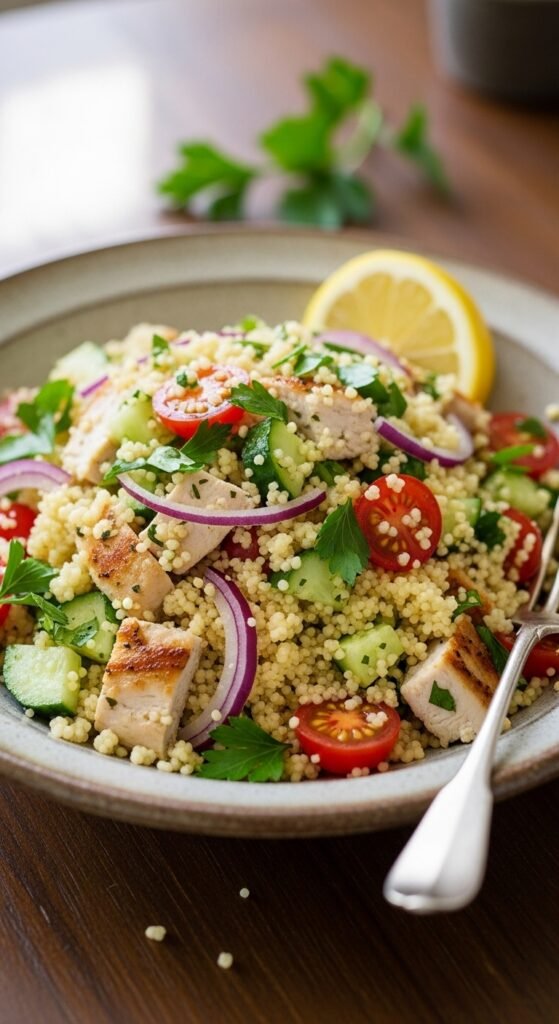Chicken Couscous Salad
