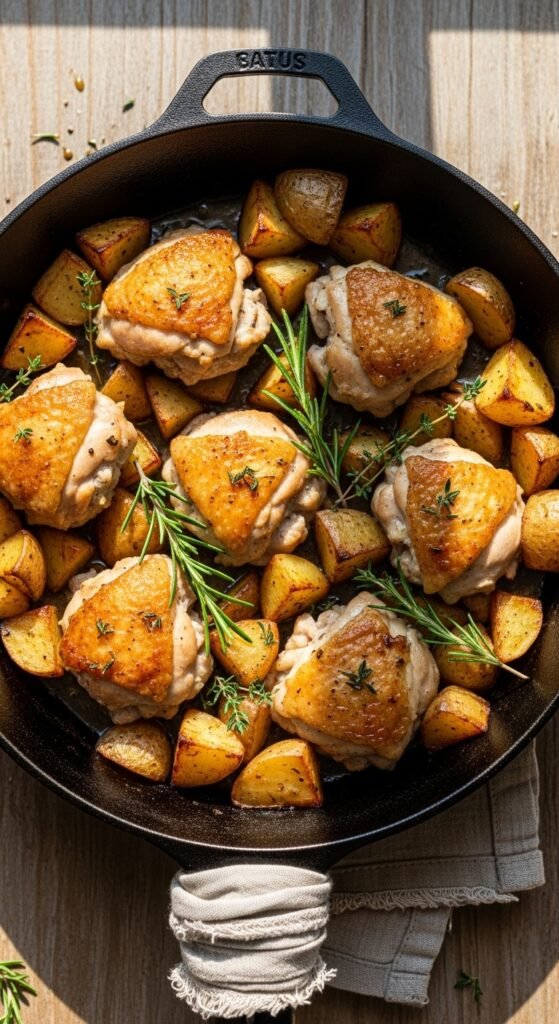 Chicken Potato Skillet