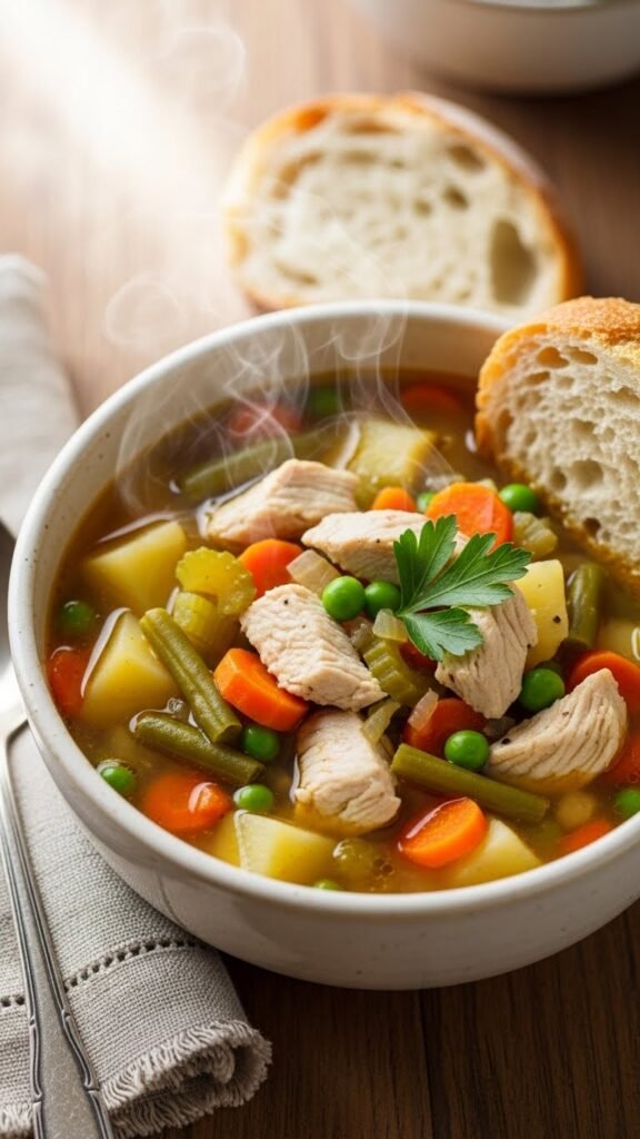 One-Pot Chicken Vegetable Soup