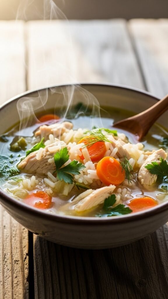 Chicken and Rice Soup
