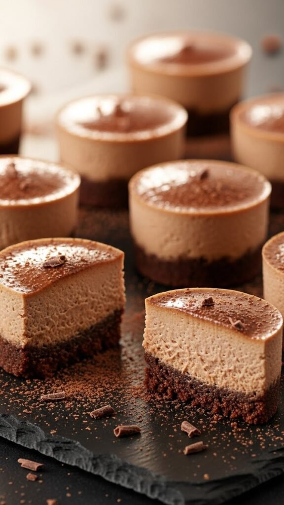 Chocolate Cheesecake Bites