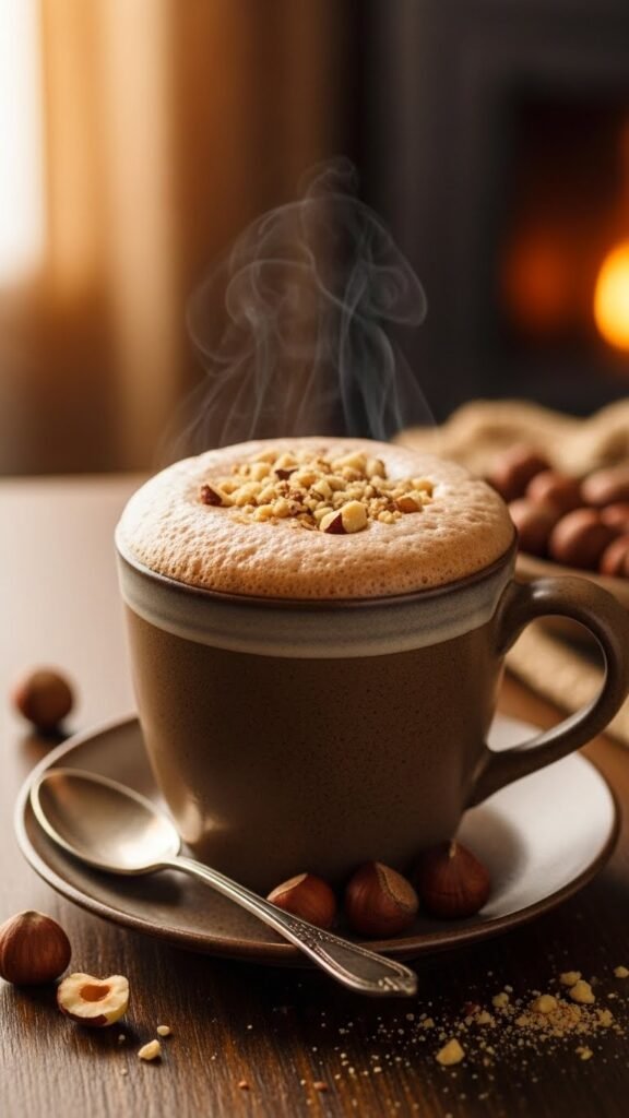 Chocolate Hazelnut Steamed Milk
