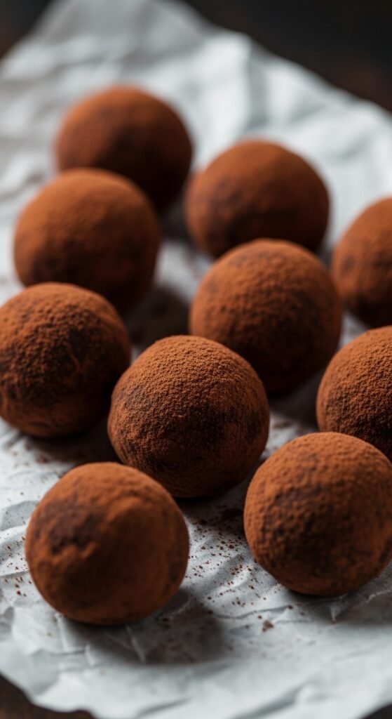 Chocolate Mint Truffles