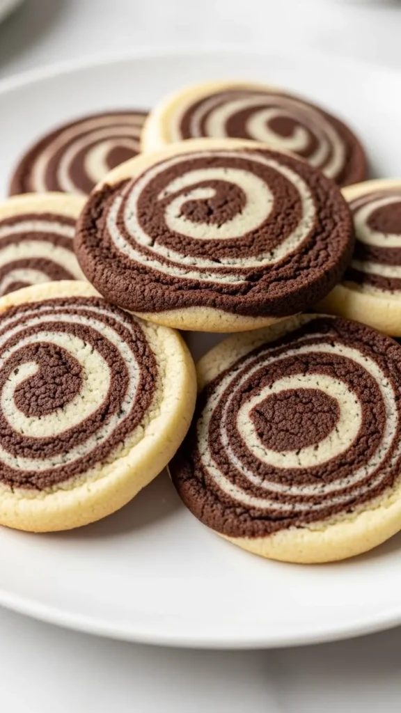 Chocolate Swirl Cookies