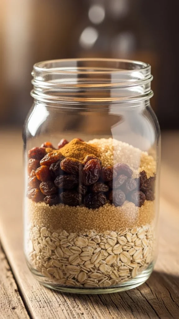 Cinnamon Raisin Oat Cookie Mix