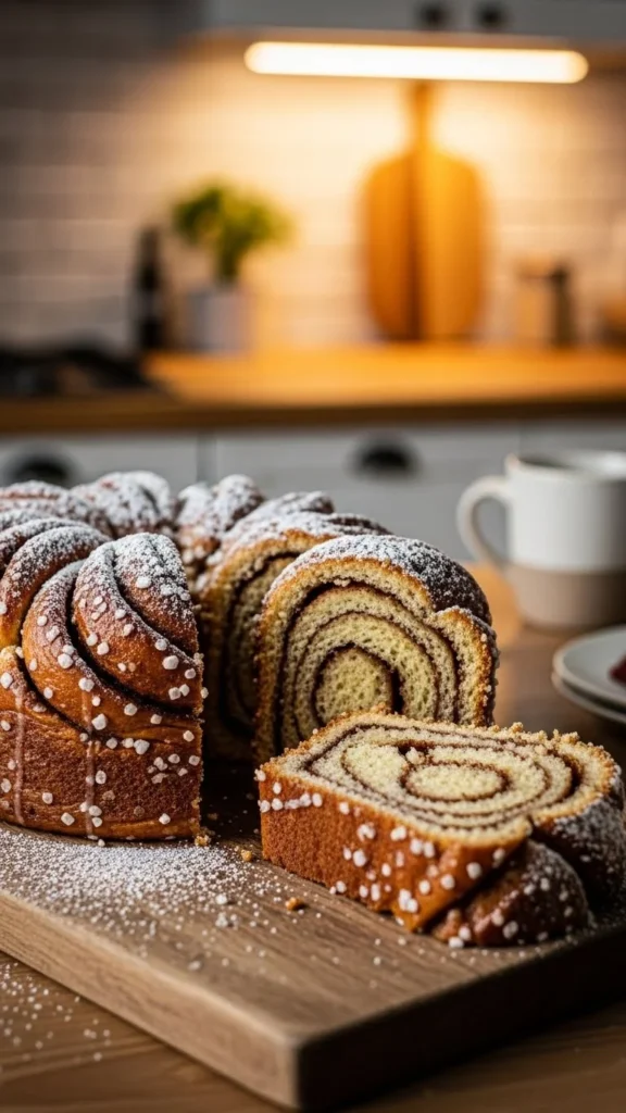 Cinnamon Swirl Coffee Cake