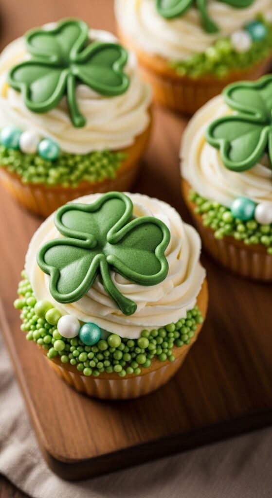 Clover Patch Cupcakes