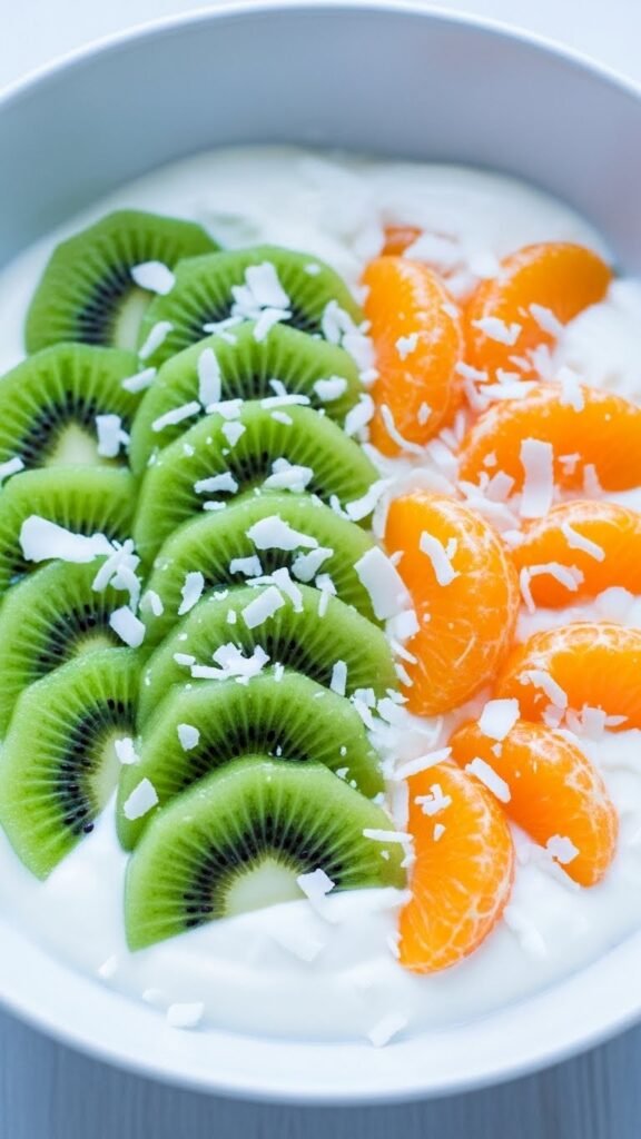 Coconut Winter Fruit Bowl