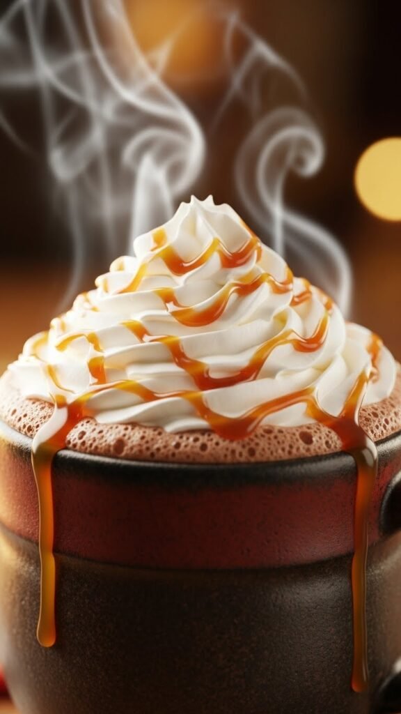 Cozy Caramel Hot Cocoa