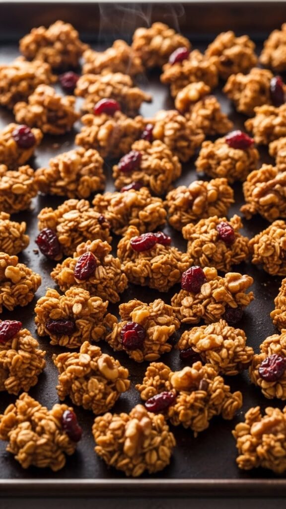 Cranberry Walnut Granola
