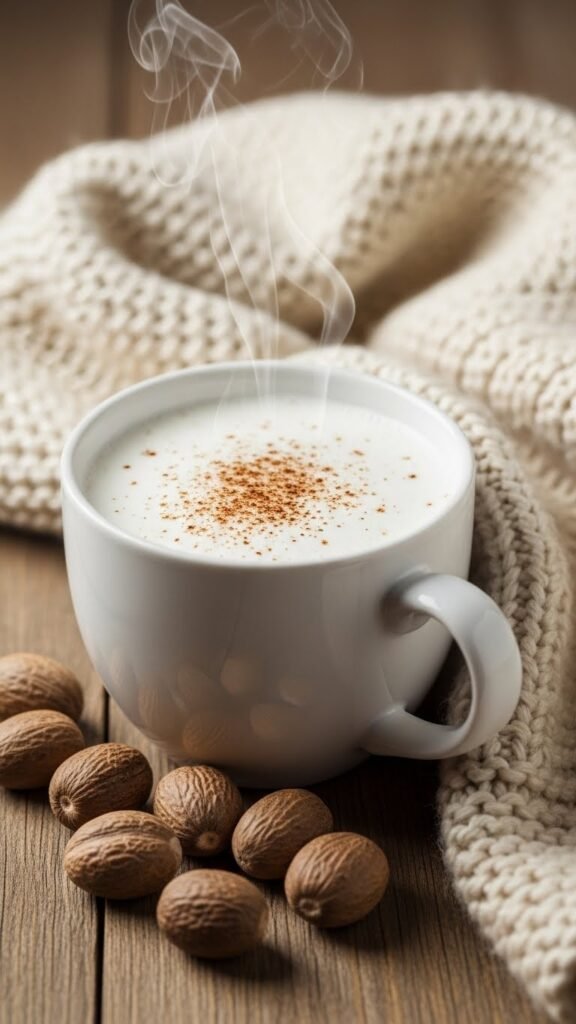 Creamy Nutmeg Steamer