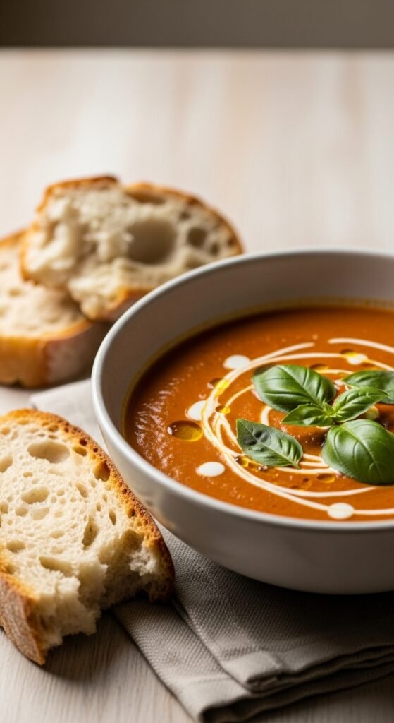 Creamy Tomato Basil Soup