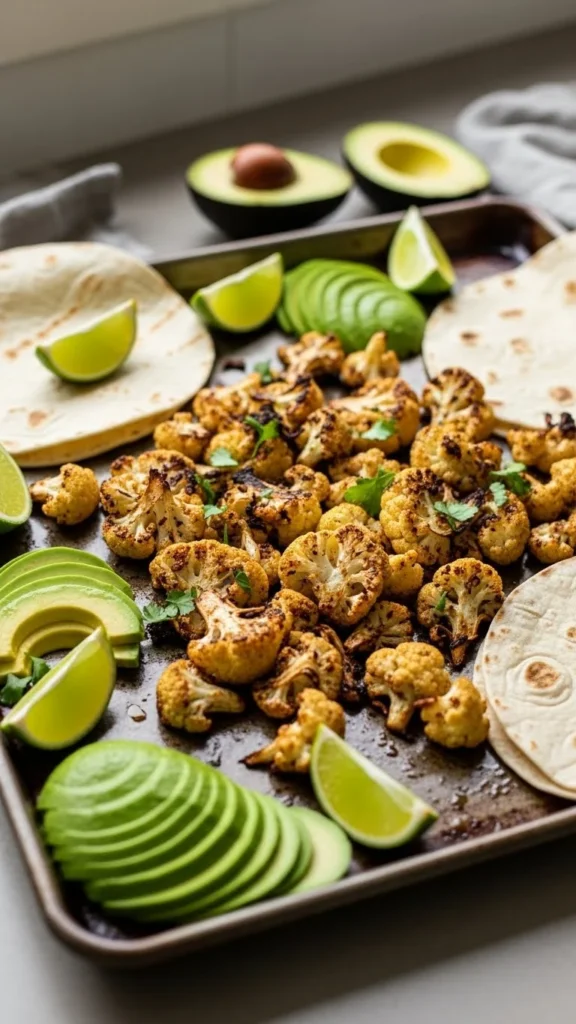 Crispy Cauliflower Street-Style Tacos