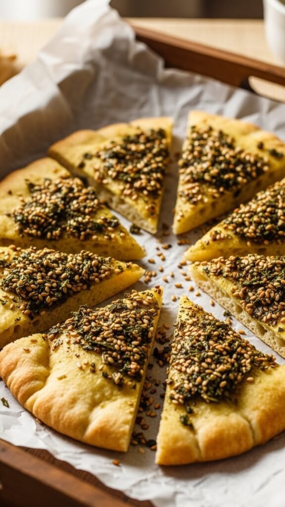 Crispy Pita Chips with Za’atar