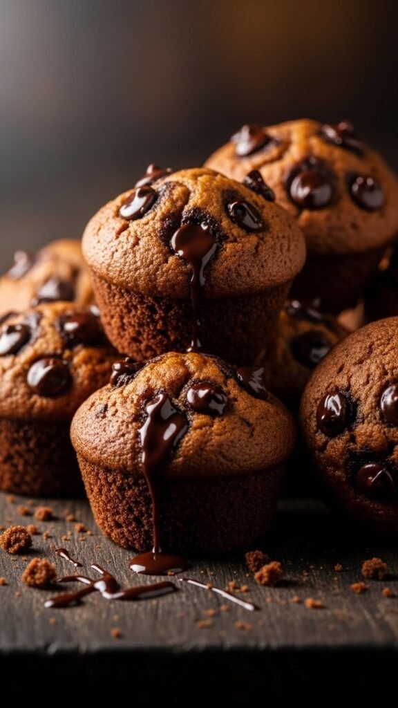 Double Chocolate Muffins