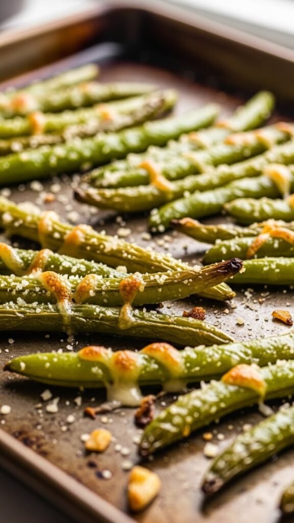 Garlic Parmesan Green Beans