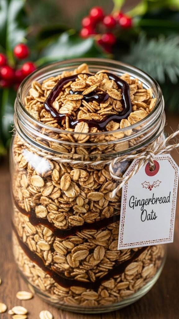 Gingerbread Overnight Oats