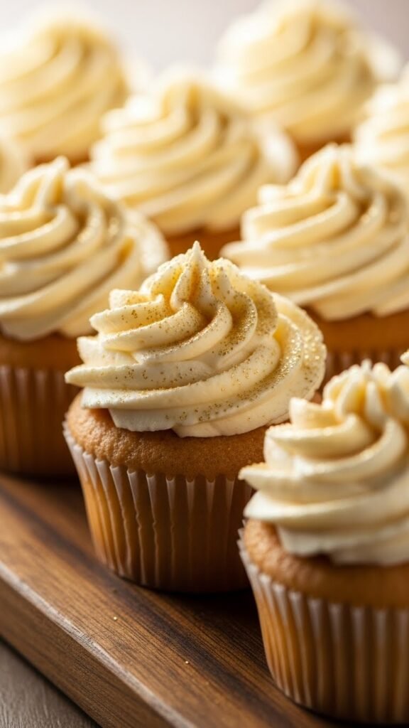 Gold Dust Cupcakes