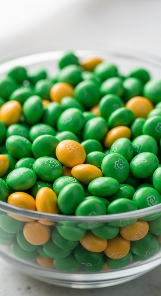 Gold and Green Candy Mix