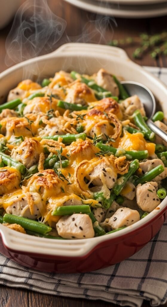 Green Bean Chicken Bake