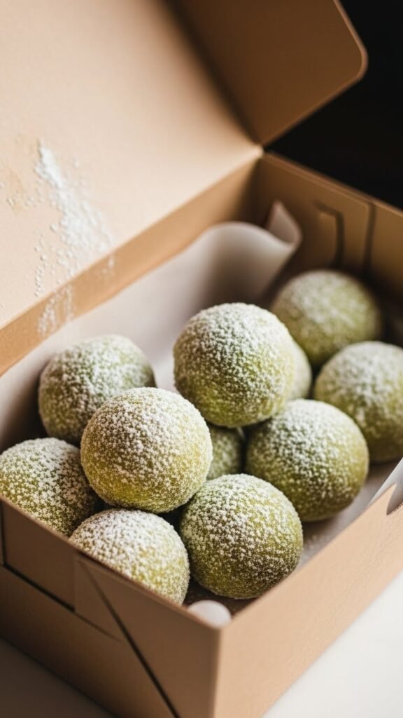 Green Donut Holes