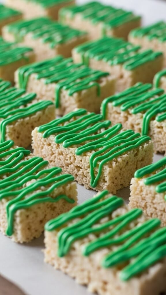 Green Drizzle Bars