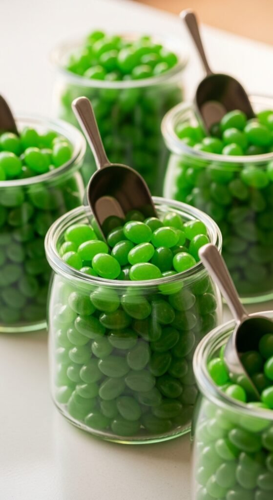 Green Jelly Bean Scoops