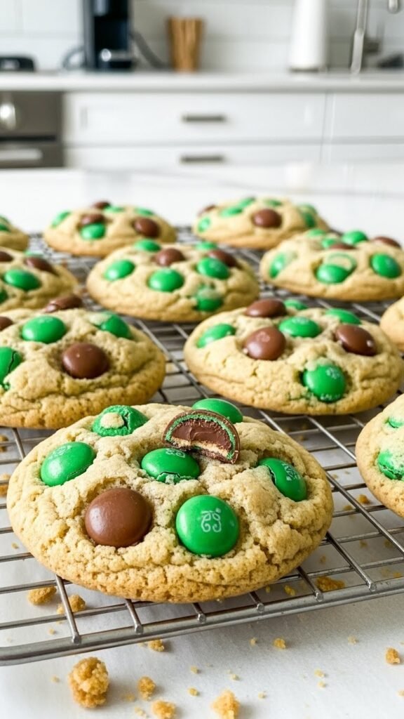 Green M&M Cookies