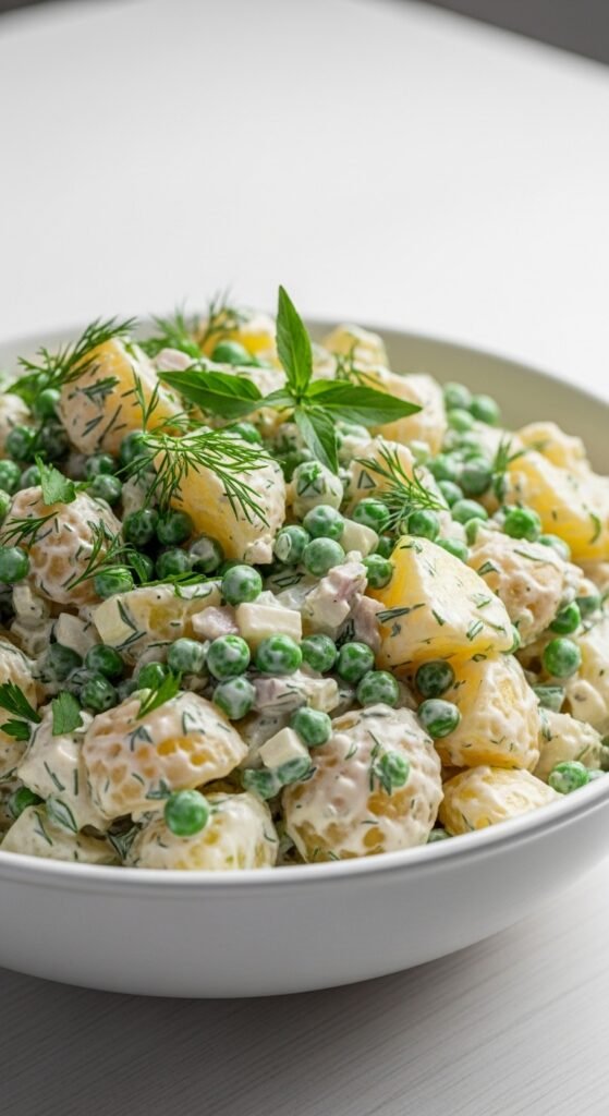Green Pea and Potato Salad