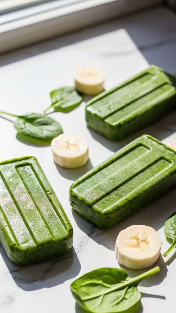 Green Smoothie Pops